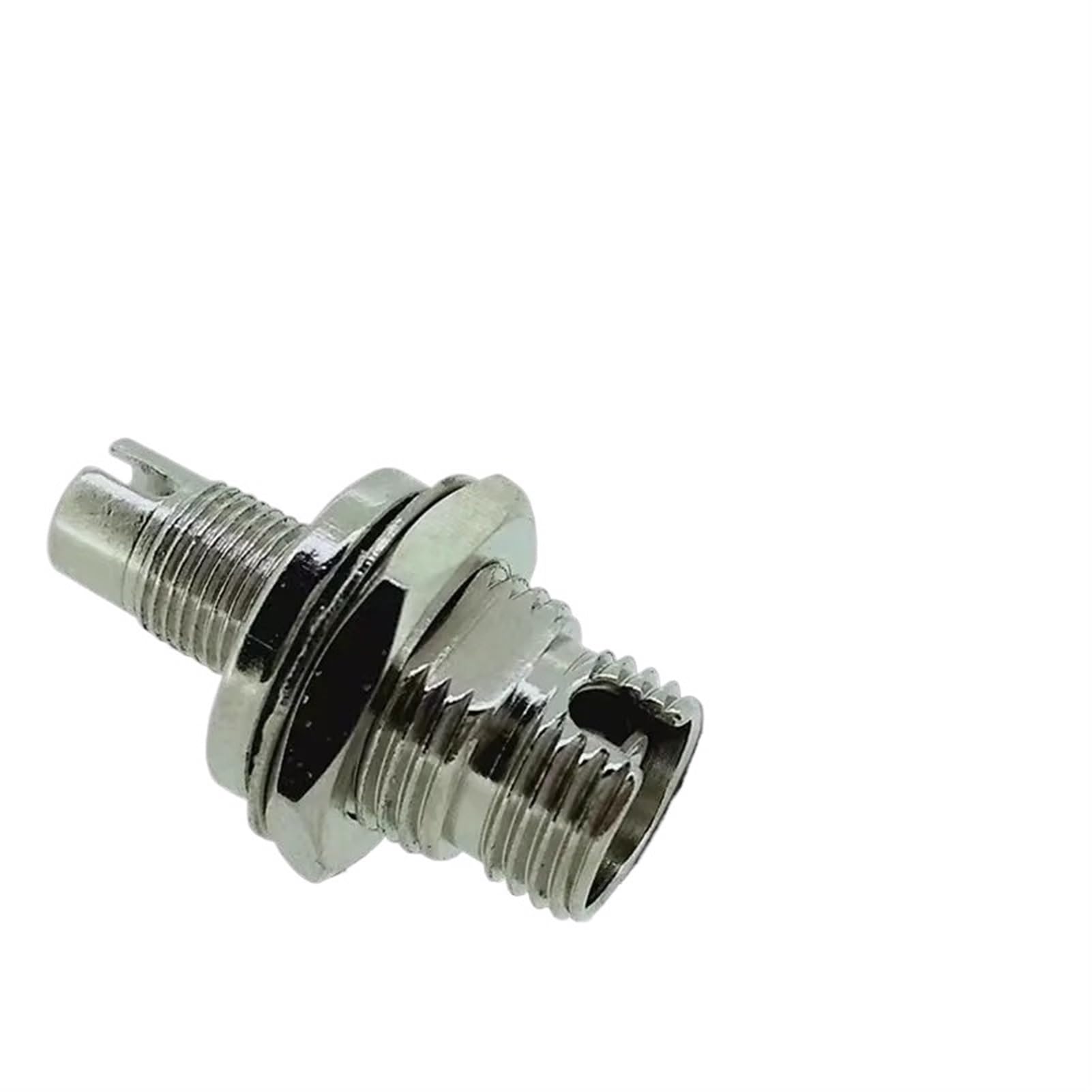DIN-Adapter, Lichtleiter-Steckverbinder, 5 Stück, Einzelkern-Kupplungsflansch, Dual-Core, Einzelmodus, optionaler Multimodus (Dunkelgrau)