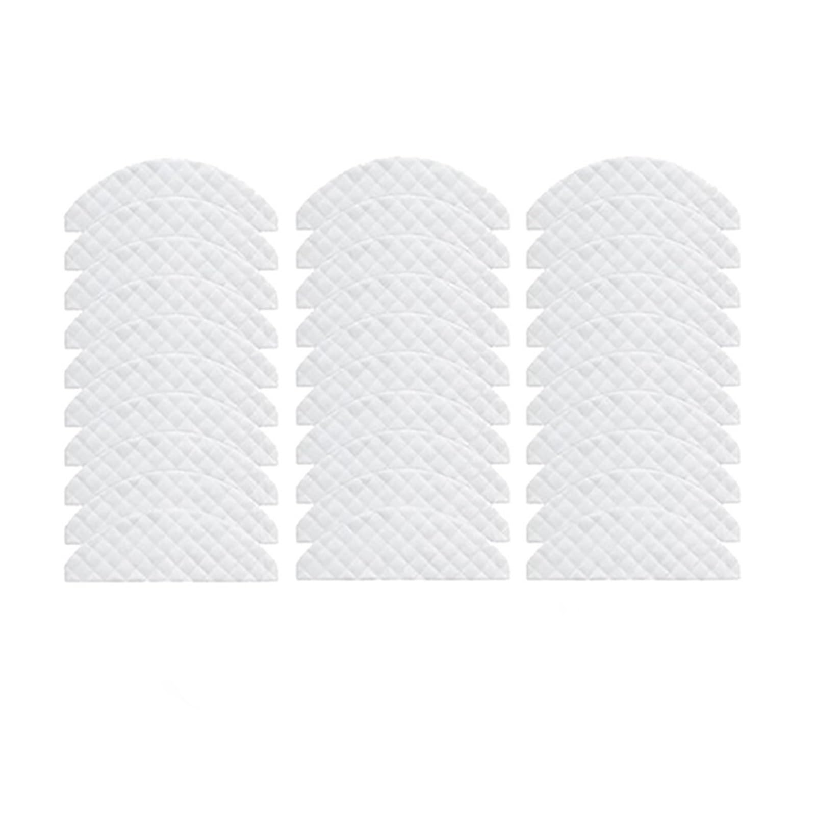 KAMNIK Compatible For Laresar L6 Pro Robot Vacuum Cleaner Original Two In One Electric Water Tank Mop Cloth Holder (Color : Disposable mop 50PCS)