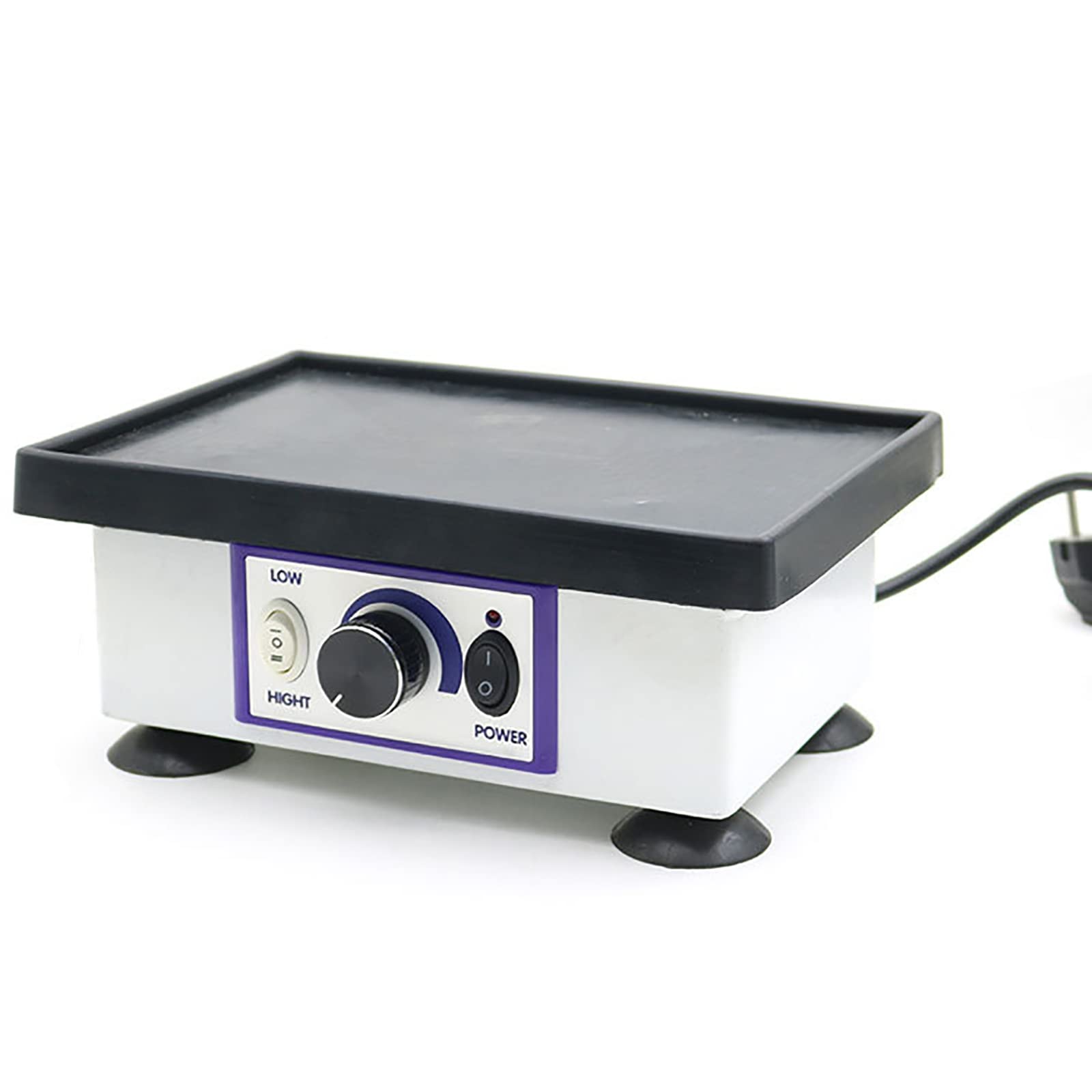SLKTDEDental Lab, Dental Powerful Square Quartet Plaster Vibrator, Four-legged design, Intelligent control panel, easy to operate, very convenient