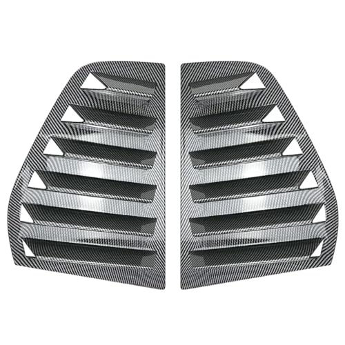 Persiennes de lunette arrière en carbone pour Golf 5 MK5 style sport chic