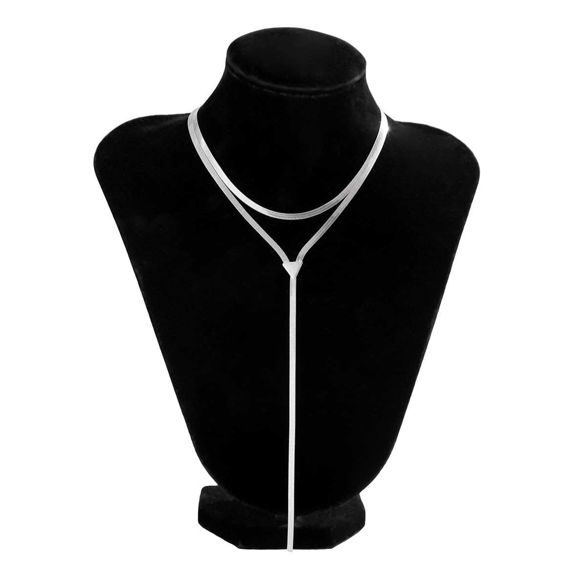 Chunky Choker Necklace - Silver