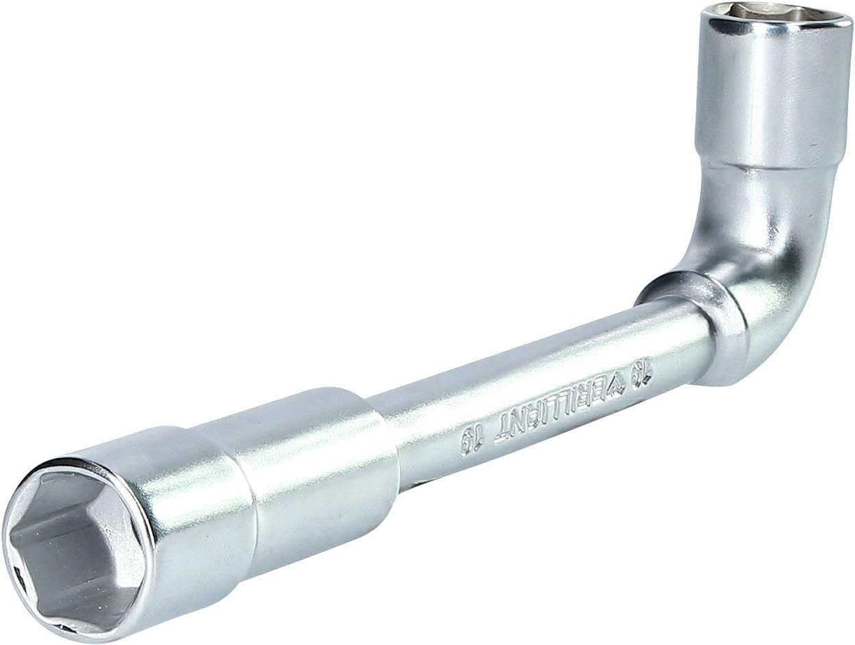BRILLIANT TOOLS BT015019 Chiave a bussola doppia, curvata, 19 mm [Powered by KS TOOLS]