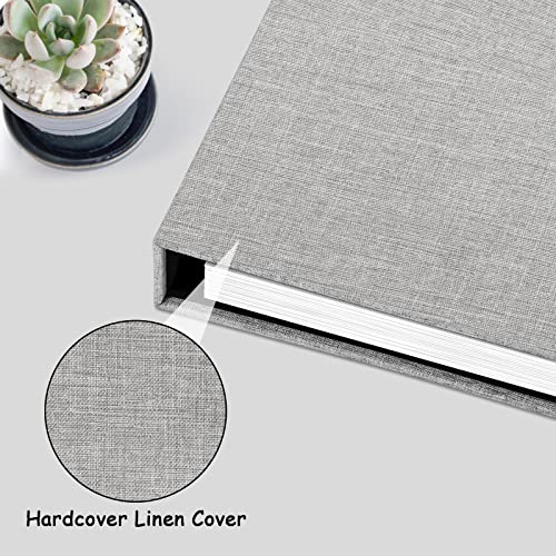 Zesthouse Photo Album Self Adhesive 60 Pages, 3-Ring Scrapbook Albums Holds 3X5 4X6 5X7 6X8 8X10 Photos, Large Magnetic Picture Book With Writing Space For Family Wedding Baby #TOP4