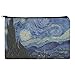 Starry Night by Vincent van Gogh Makeup Cosmetic Bag Organizer Pouch