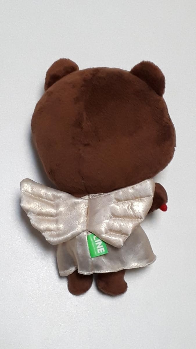 Amazon.co.jp: フリュー LINE コスチュームぬいぐるみ ブラウン 天使