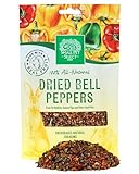Small Pet Select - Dried Bell Pepper, a Natural Treat for Rabbits and Guinea Pigs, 2oz