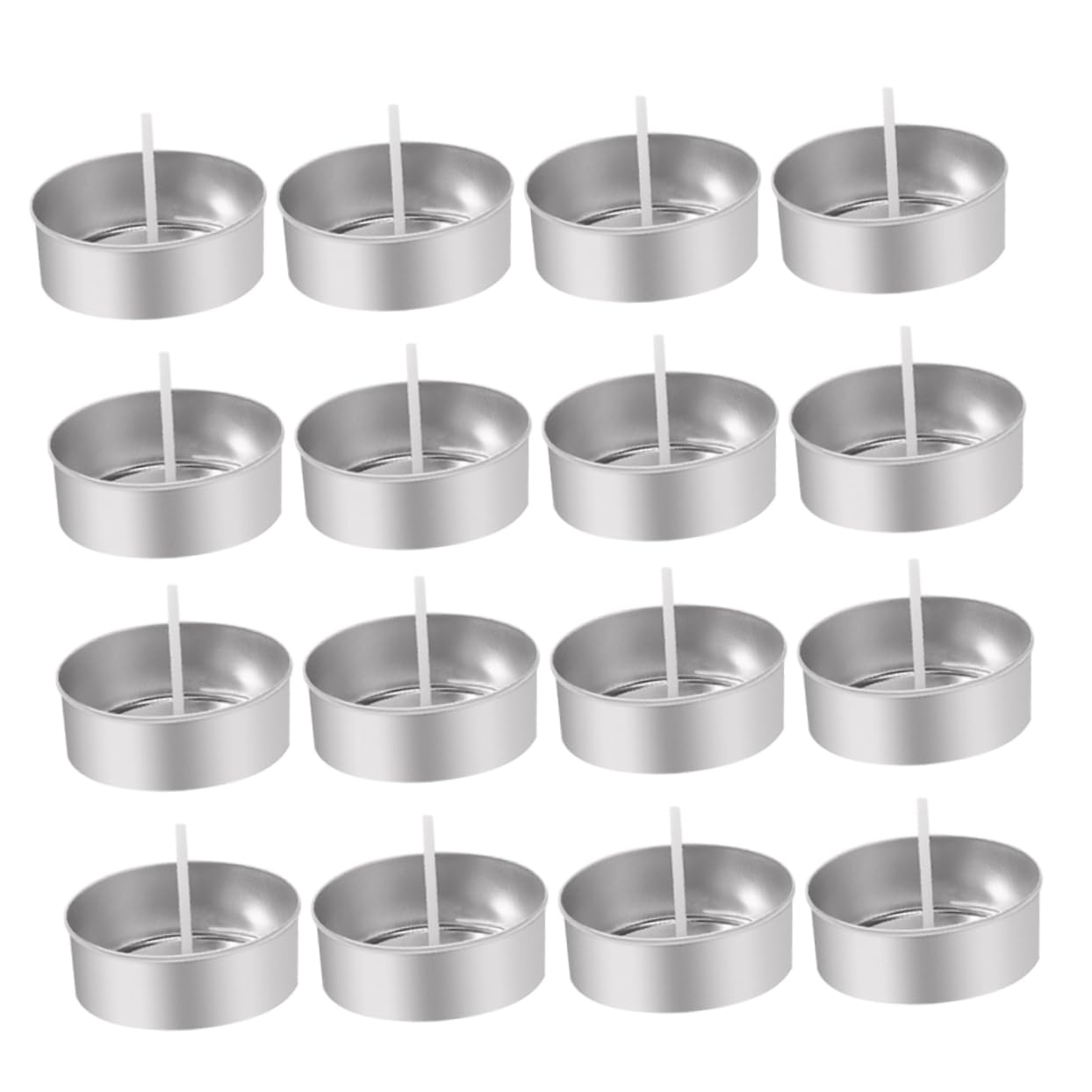 CIMAXIC Box Candle Set 300 Tea Light Cups 2.5cm Wick DIY Candle Making Supplies