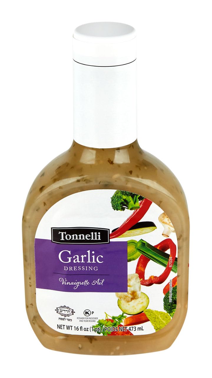 Tonnelli, Garlic Salad Dressing, 16 Fl Oz