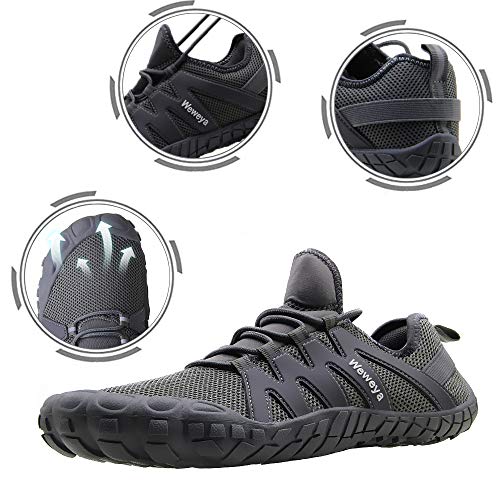 Image of Weweya Barefoot Shoes Men Minimalist Running Cross Training Shoe