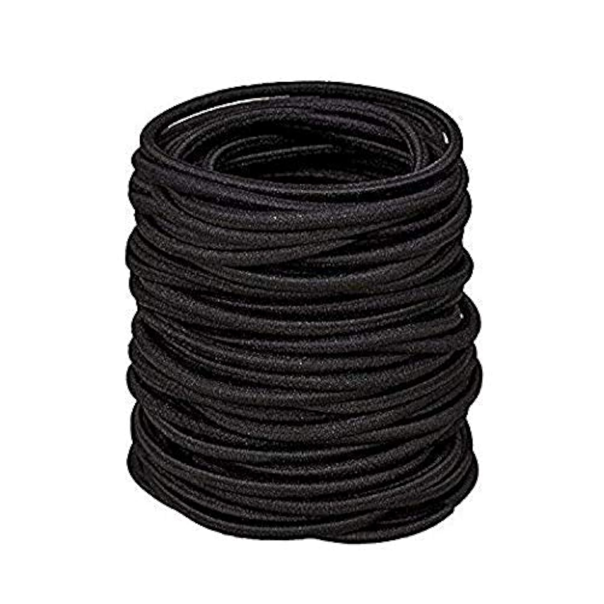 Black Rubber Bands for Women & Girls, Moti Style