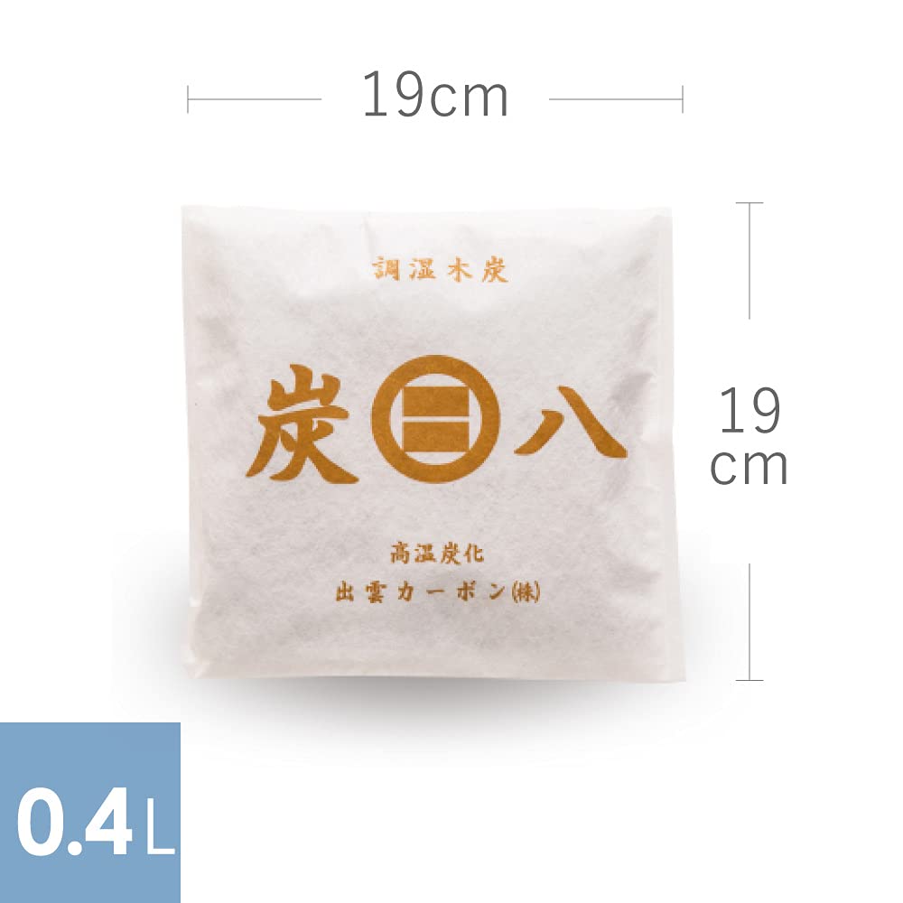 Amazon.co.jp: 炭八 スマート小袋10個セット【出雲桧】0.4L×10個 除湿