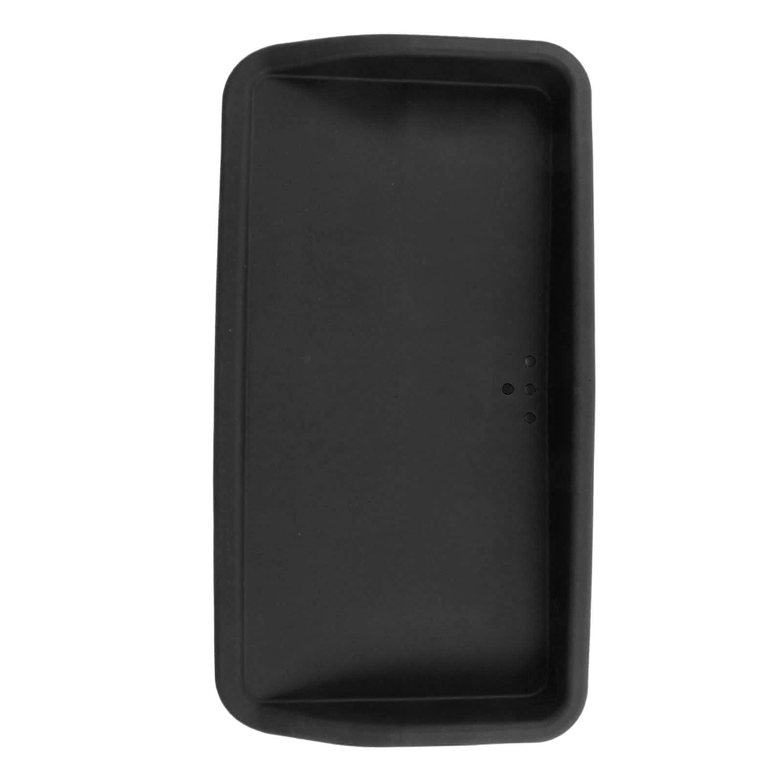 Caja para Pelotas de Golf, Contenedor de Pelotas de Golf de Silicona de Goma, Caja de Almacenamiento para Pelotas de Golf, Bandeja para Organizar Pelotas de Golf, Suministros de Golf Pelota de(Negro)