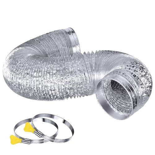 Listado de secadora de ropa gas mabe disponible en línea. 41 Steelsoft - Manguera flexible de ventilación para secadora de 16 pies de largo, extra gruesa (6 capas), kit de ventilación de tubo de aluminio con 2 tipos de abrazaderas de...