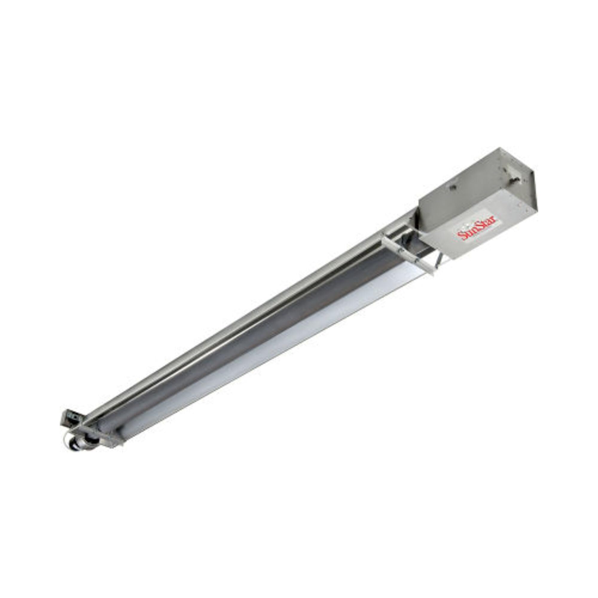 SunStar Natural Gas Heater Infrared Vacuum Straight Tube by GUM – 122"L x 13"W x 6.25"H, Cast Iron Burner / Aluminum Reflectors, Multicolor, Model SIS150-50-N5