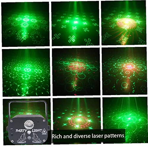 Disco Lights Party Verlichting Sound Activated Dj Light Met Afstandsbediening Mini Fase Lichten Strobe Projector Voor Club Partij Van Het Huis Ballroom Bands Wedding Show Bar Karaoke Ktv-usb-kabel - Image 3