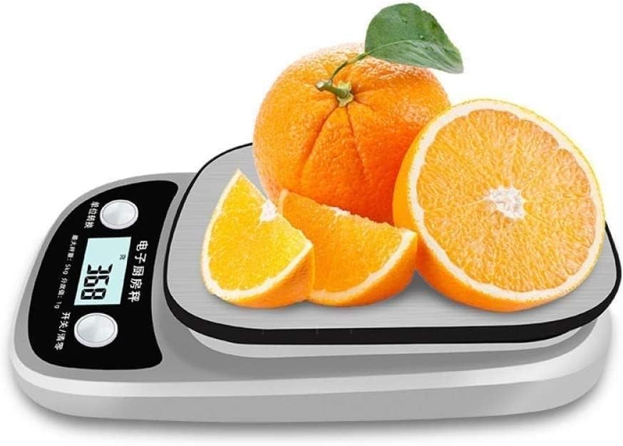 Balanza electrónica de Cocina para Hornear, Balanza electrónica de Cocina Mini balanza electrónica, Balanza de Plataforma de Cocina Balanza de Alimentos Balanza de Precis,