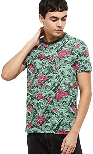 Image of Max Men Printed Ultra Slim Fit T-Shirt