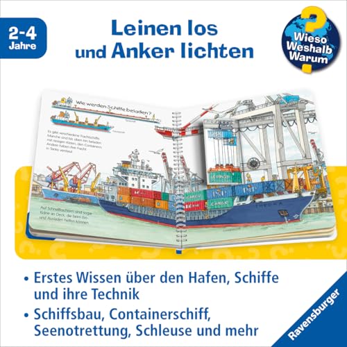 Wieso? Weshalb? Warum? junior, Band 8 - Die Schiffe (Sachbuch ab 2 Jahre - mit Klappen) (junior, 8)