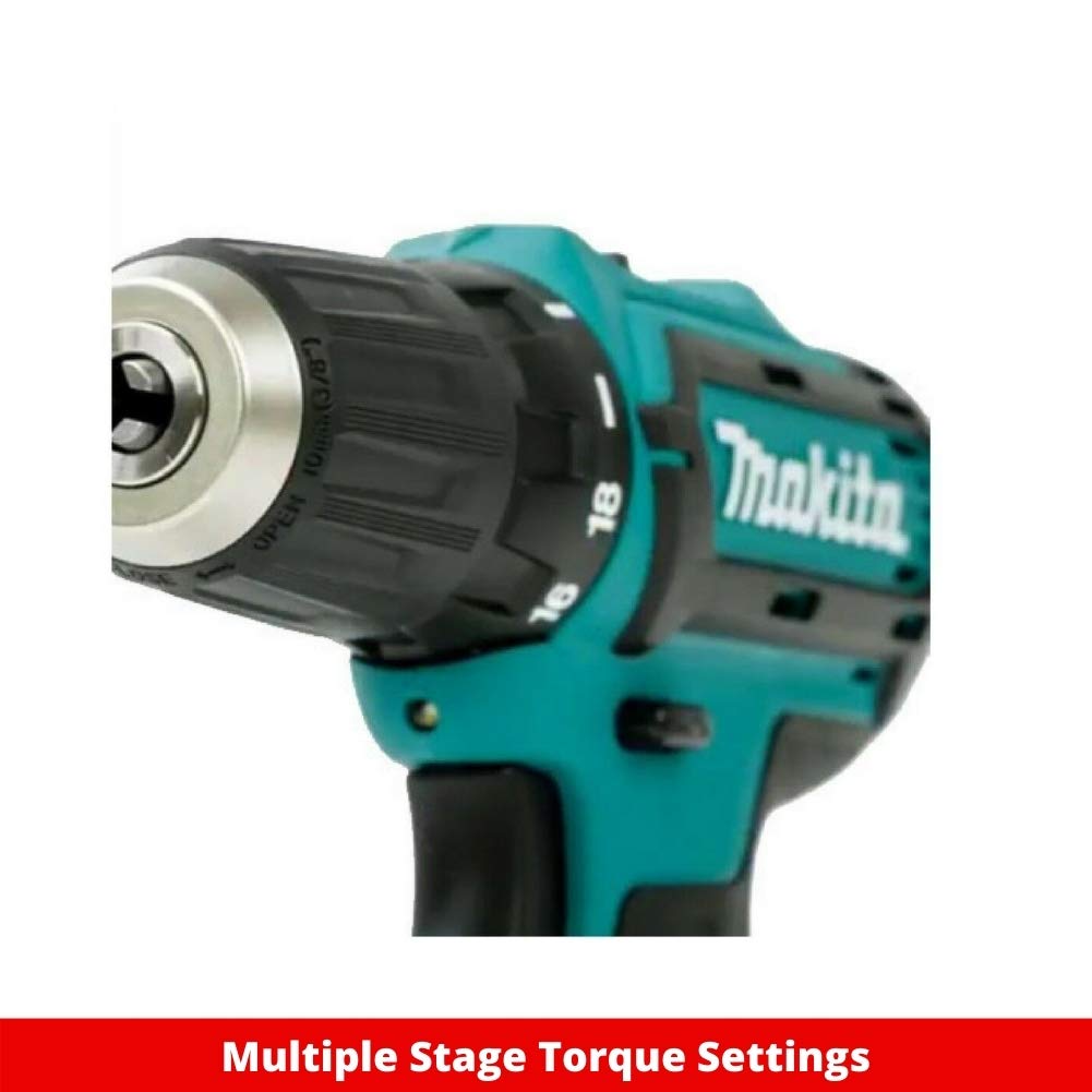 Makita FD09R1 12V Max CXT® Lithium-Ion Kit De Perceuse-visseuse Sans Fil 3/8" (2,0 Ah