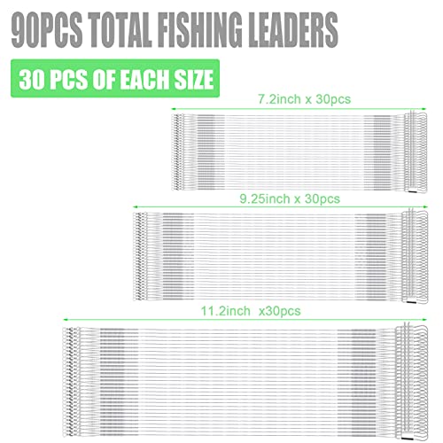 KINBOM 90pcs Fishing Tackle Leaders - Image 2