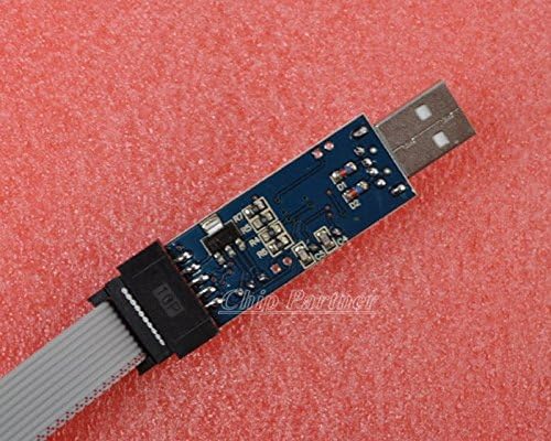 Happy fly shop 1PCS USBasp USBISP 3.3V / 5V AVR Programmer USB ATMEGA8 New