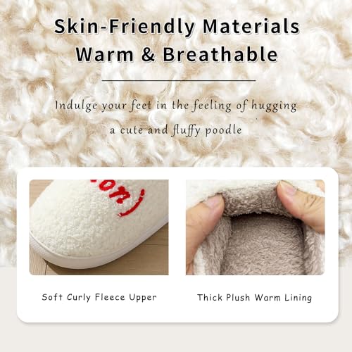 Taylors Slippers For Women Men, Comfy Ladies Bedroom Slipper, Birthday Gifts for Women, Cute House Shoe, Warm Fuzzy Indoor Memory Foam Slip on Shoes3