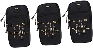 Uonlytech 3Pcs De Telefone Celular Bolsa De Telefone Celular À Prova D'Água Bolsa De Telefone À Prova D'Água Bolsa De Telefone À Prova D'Água Coldres Sacos De Celular Capa De Couro