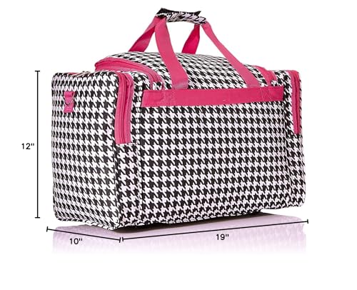 World Traveler Floral Prints 19-inch Duffel Bag, Sunflower4