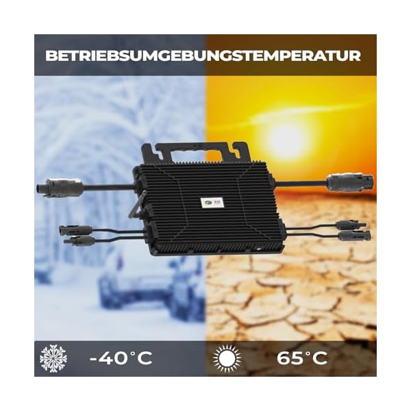 SUNNIVA® Balkonkraftwerk 850/800W Solaranlage mit 800W Astro-Energy Micro Wechselrichter Wifi Bluetooth und Speicher, drosselbar, 2x 425W Solarmodule, 5m Kabel, Solarkabel, Photovoltaikanlage – Bild 6