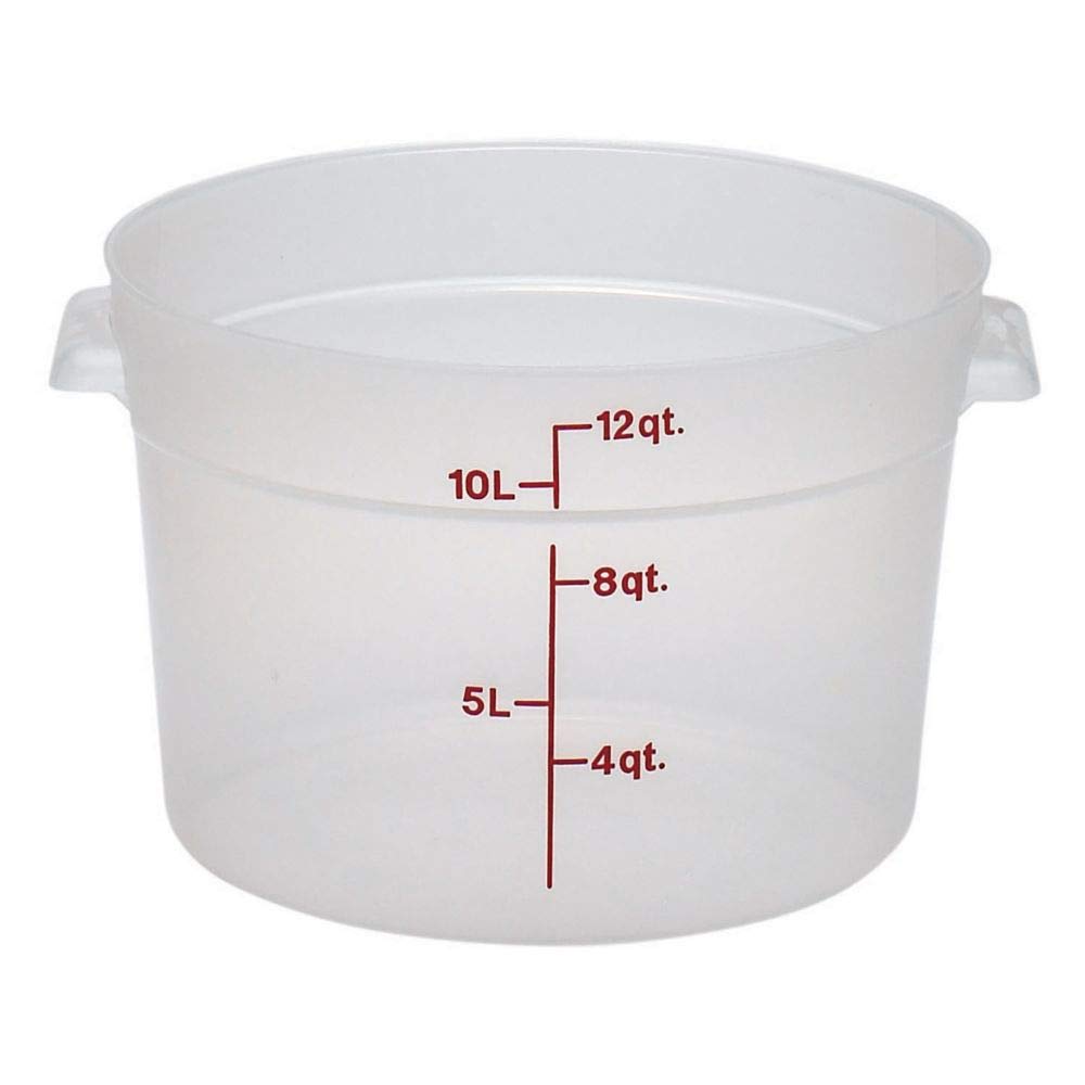 (RFS12PP190) 12 qt Round Polypropylene Food Storage Container - Camwear®