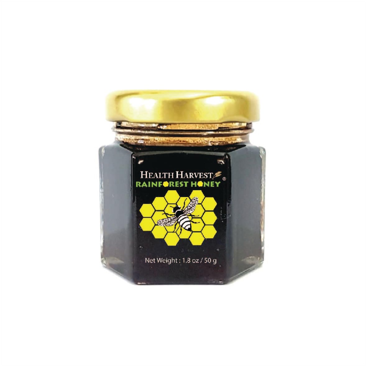 Tualang Black Honey 1.8oz (TA 11.5+, Pollen Count 4.0M+, Pollen Variety 100+) Intense Choice for Women Preservation, Wild-ripening on 250ft Treetop, Raw, Unpasteurised, Unfiltered