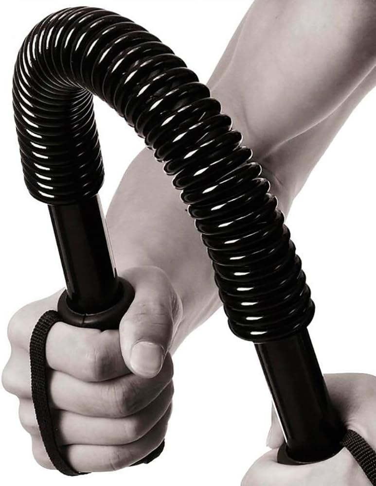 Heavy Duty Power Twister Bar | Wrist, Arm, Forearm & Chest Exercise | Fitness Equipment & Training Exercise Bar | Strength Training Device for Men & Women