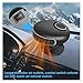 HDERTBCV 12V 150W Car Heater Cooler 360 Degree Rotatable Dual Use Fan Plugs Into Cigarette Lighter for Windshield Defrosting All Vehicles(12V)