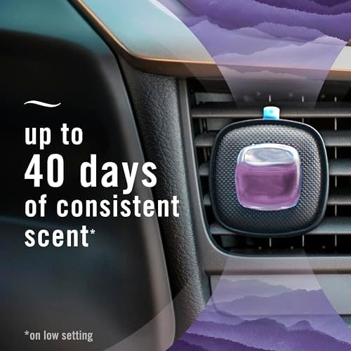 Febreze Car Mountain Scent Air Freshener Vent Clip, .07 oz, 2 Count - 3