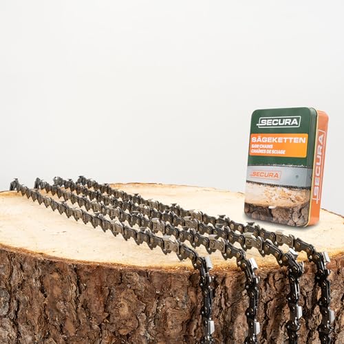 SECURA 4x Sägekette 37cm 325 62 TG 1,6mm kompatibel mit Stihl MS 261C M 270 271 Motorsägen