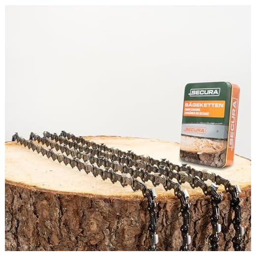 SECURA 4x Sägekette 37cm 325 62 TG 1,6mm kompatibel mit Stihl MS 261C M 270 271 Motorsägen