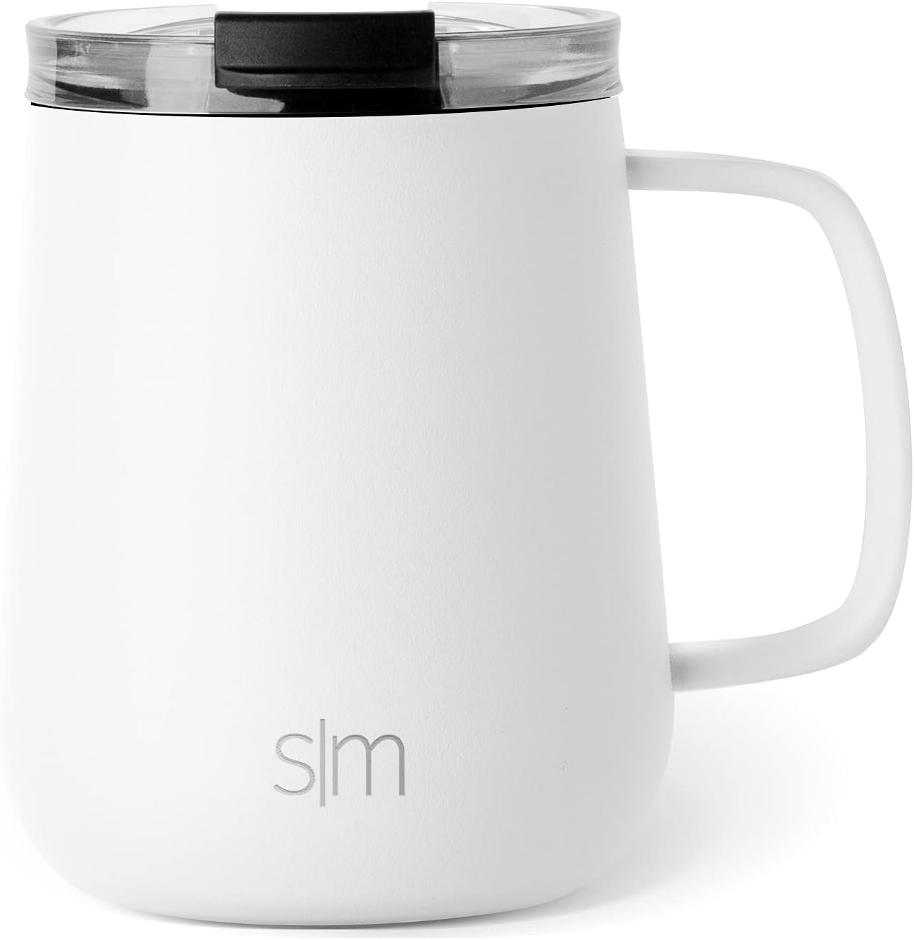 Simple Modern Travel Coffee Mug with Lid and Handle Reusable