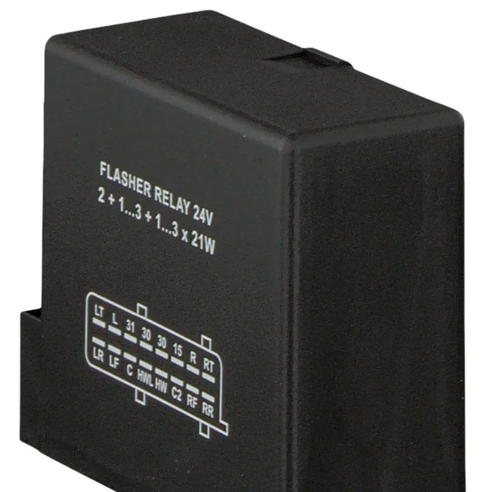 autopartes Unidad De Relé Intermitente De 24V Para Scania P Series SAAB 2159998 1401789 1328548 SCA206 21W Relé De Señal De Giro