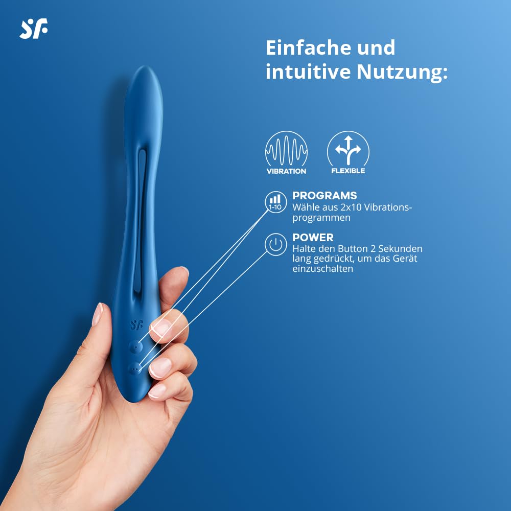 Satisfyer Elastic Game Multivibrator | Vibrator für G-Punkt & Klitoris