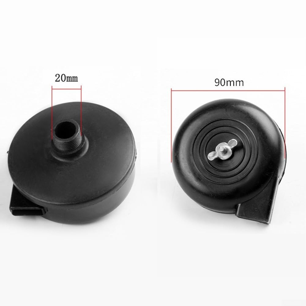 Cartuccia filtro compressore d'aria e silenziatore per pompa a vuoto a pistone 16 mm