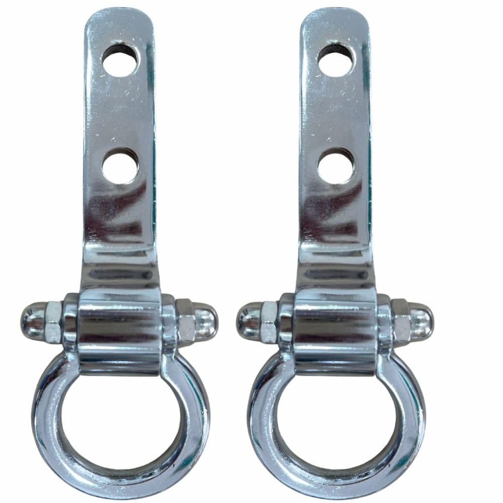 304 Stainless Steel Heavy Duty 8 Inch Long Punching Bag Hanging Hooks Bearing Kada for Patio Zhula Wooden Swing Chair Hammock Accessories Set (Pack of 2)-image-46
