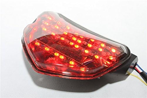 HONGK- Led Tail Light Compatible with Gsx-R Gsxr 600 750 2004-2005 Gsxr1000 2005-2006 SMOKE [B01BN0HE2M]