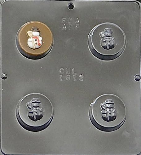 snowman oreo chocolate mold