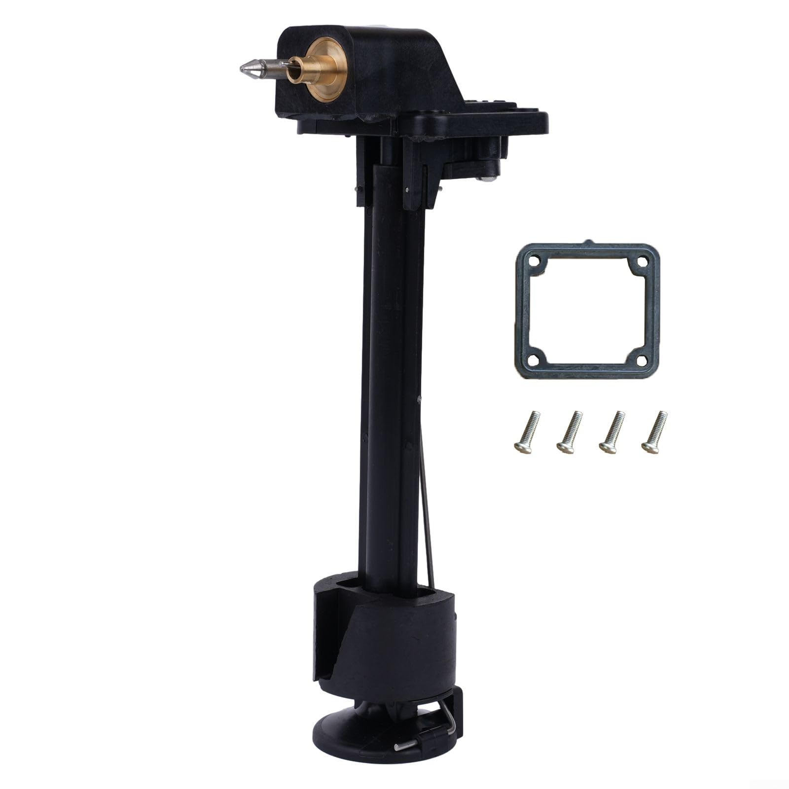 Jauge de carburant en plastique pour moteur hors-bord, connecteur de réservoir de carburant de bateau avec raccord de compteur, adaptateur de réservoir d'essence marine pour réservoirs portables