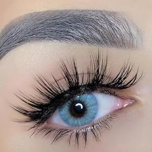 Freshlady Hidrocor Jahreslinsen Blau Grau Topazio