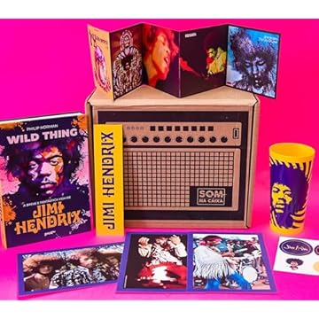 Capa do livro Wild Thing (Caixa de Colecionador): A breve e fantástica vida de Jimi Hendrix