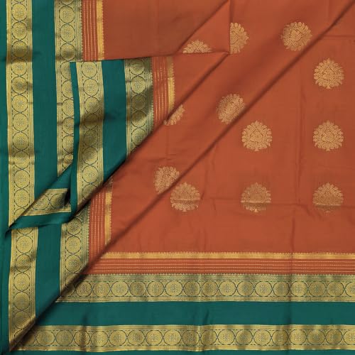 Generic kanchipuram silk saree in pure silk – image 4