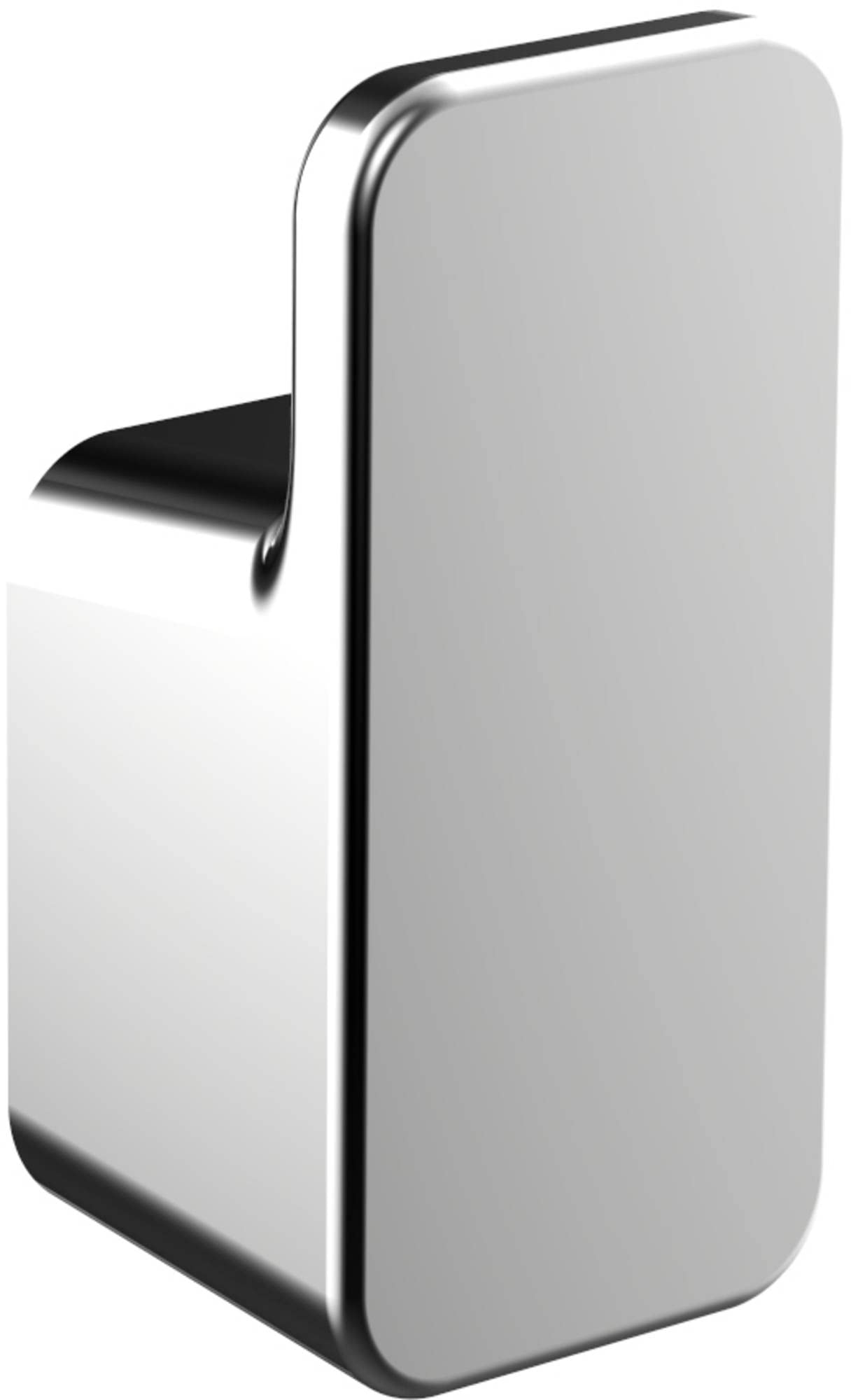 Art 167500100 Wall-Mounted Towel Hook Chrome Bathroom Guest Toilet Length 24 mm Grey