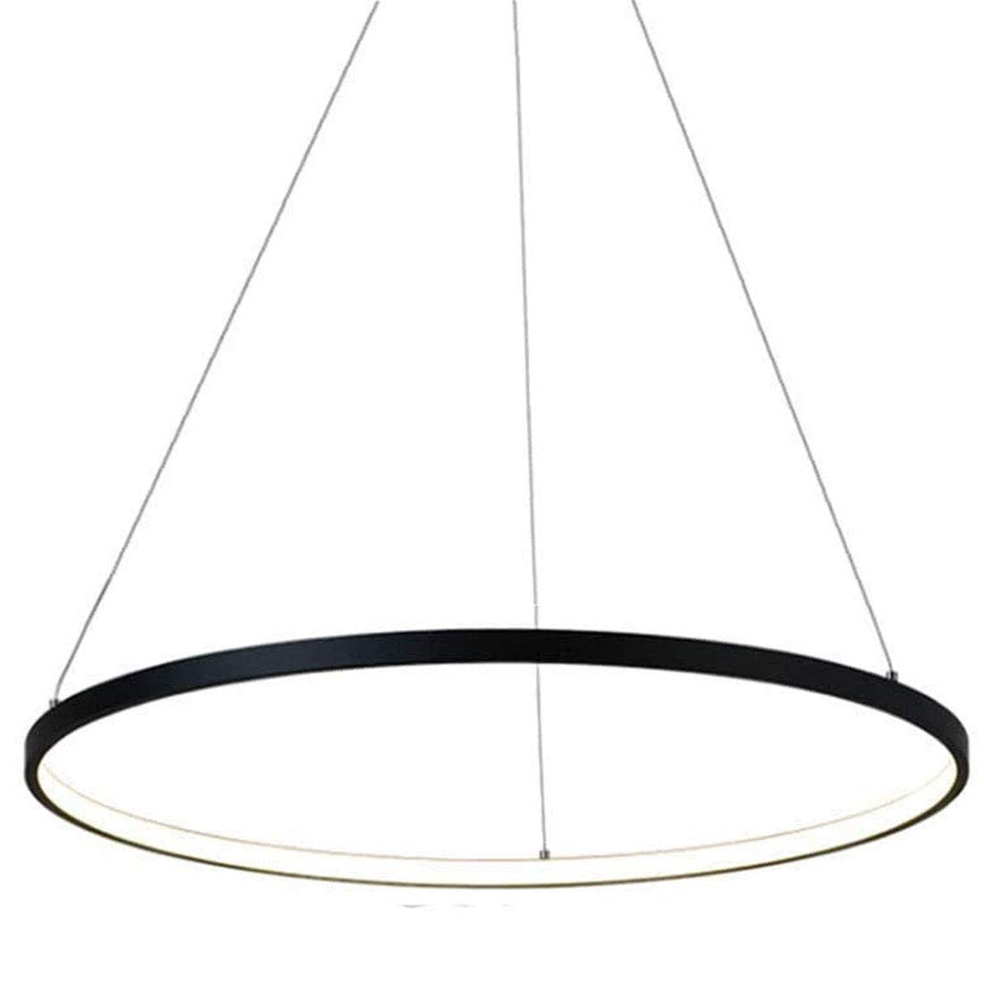 Suspension LED Moderne 63W au design rond et plafonnier élégant