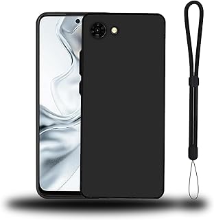 For Nubia S2e/Nubia S2R ケース 保護カバー ブラック 軽量 柔軟 指紋防止 黄変防止 擦り傷防止 レンズ保護 着脱簡単 TPU ケース(ブラック)